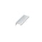 Richelieu 5 1/16-inch (128 mm) Center to Center Chrome Contemporary Edge Pull BP9696128140 - alternate 1