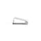 Richelieu 5 1/16-inch (128 mm) Center to Center Chrome Contemporary Edge Pull BP9696128140 - alternate 2