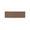 Richelieu 5 1/16-inch (128 mm) Center to Center Champagne Bronze Contemporary Edge Pull BP9696128CHBRZ - alternate 3