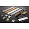 Richelieu 7 9/16-inch (192 mm) Center to Center Champagne Bronze Contemporary Edge Pull BP9696192CHBRZ - alternate 3