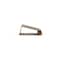Richelieu 2-inch (50 mm) Center to Center Champagne Bronze Contemporary Edge Pull BP969650CHBRZ - alternate 5