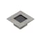 Richelieu 2 3/8 in. X 2 3/8 in. (60 mm x 60 mm) Brushed Pewter Transitional Metal Cabinet Knob BP98760242 - alternate 1