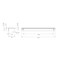 Richelieu 7 9/16 in (192 mm) Center-to-Center Stainless Steel Contemporary Drawer Edge Pull BP9898192170 - alternate 4