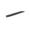 Richelieu 7 9/16 in (192 mm) Center-to-Center Brushed Black Contemporary Edge Cabinet Pull BP9898192990 - alternate 1