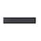 Richelieu 7 9/16 in (192 mm) Center-to-Center Brushed Black Contemporary Edge Cabinet Pull BP9898192990 - alternate 2