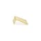 Richelieu Lincoln 31/32 in (25 mm) Center-to-Center Satin Gold Contemporary Cabinet Pull BP989825166 - alternate 2