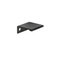 Richelieu Lincoln 31/32 in (25 mm) Center-to-Center Brushed Black Contemporary Cabinet Pull BP989825990 - alternate 1