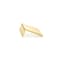 Richelieu 1-5/16 in. (33 mm) Center-to-Center Satin Gold Contemporary Edge Pull BP989833166 - alternate 2