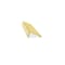 Richelieu 16 3/8 in (416 mm) Satin Gold Contemporary Aluminum Edge Pull, Lincoln Collection BP9898416166 - alternate 4