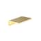 Richelieu Lincoln 1 31/32 in (50 mm) Center-to-Center Satin Gold Contemporary Cabinet Pull BP989850166 - alternate 1