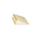 Richelieu Lincoln 1 31/32 in (50 mm) Center-to-Center Satin Gold Contemporary Cabinet Pull BP989850166 - alternate 4
