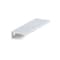 Richelieu 3-1/8 in. (80 mm) Center-to-Center Aluminum Contemporary Edge Pull BP98988010 - alternate 1