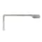 Richelieu 3-1/8 in. (80 mm) Center-to-Center Stainless Steel Contemporary Edge Pull BP989880170 - alternate 2
