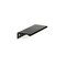 Richelieu 3-1/8 in. (80 mm) Center-to-Center Brushed Black Contemporary Edge Pull BP989880990 - alternate 1