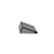 Richelieu 3-1/8 in. (80 mm) Center-to-Center Brushed Black Contemporary Edge Pull BP989880990 - alternate 3