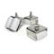 Richelieu Appliance Casters, Fixed, with Threaded Stem, Zinc, White F22817 - alternate 1