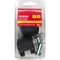 Richelieu Dual-Wheel Furniture Caster, Swivel Without Brake, with Wood Stem, Black F24427 - alternate 2