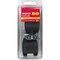 Richelieu Dual-Wheel Furniture Caster, Swivel Without Brake, with Plate, Black F24437 - alternate 2
