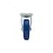 Richelieu Industrial Blue Elastic Rubber Caster, Swivel Without Brake, with Plate, Blue F24789 - alternate 4