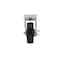 Richelieu Industrial Black General-Duty Rubber Caster, Swivel with Brake, with Plate, Black F25415 - alternate 2
