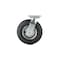Richelieu Industrial Pneumatic Casters, Swivel Without Brake, with Plate, Black F26488 - alternate 2