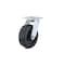 Richelieu Industrial Black Phenolic Casters, Swivel Without Brake, with Plate, Black F26817 - alternate 1