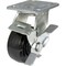 Richelieu Industrial Black Phenolic Casters, Swivel with Brake, with Plate, Black F26820 - alternate 1