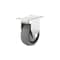 Richelieu Industrial Gray Thermoplastic Rubber Caster, Fixed, with Plate, Gray F27274 - alternate 1