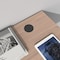 Richelieu Recessed Top Mount Wireless QI Charging Station, Black OEXH702A900 - alternate 2