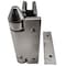 Richelieu 90 Degree Wall-to-Glass/Post-to-Glass Mount Adjustable Spring-Loaded Pool Gate Hinge, Polished Stainless PGHSQPG02171 - alternate 2