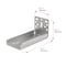 Richelieu Rear Support Bracket for Installing Stainless Steel Frameless Slides on Framed Cabinet, Pair TU304RB2G - alternate 3