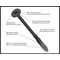 Pwr Drive 3/8-inch x 16-inch LOG Torx Star Drive Log and Timber Structural Screws, 125PK FTC17BLK3816 - alternate 4