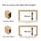 Richelieu 20-inch 500 mm Full Extension Ball Bearing Slides for Frameless Cabinet, 100 lb, Pair 45XP2G500 - alternate 4