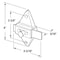Prime-Line Slide Latch, 2-3/4 in. Hole Centers, Diecast Construction ...