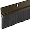 Randall 3' Brown Aluminum Brush Door Sweep For Gap Up To 2" 3 FT BS-330 ...