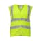 Refrigiwear Hivis Breakaway Mesh Safety Vest Hv Lime Lar 0197RHVLLAR - alternate 1