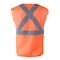 Refrigiwear Hivis Zipper Mesh Safety Vest Hv Orange Lar 0198RHVOLAR - alternate 2