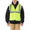 Refrigiwear Hivis Mesh Safety Vest Hv Lime Lar 0199RHVLLAR - alternate 2