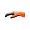 Refrigiwear Hi-Vis Cold Protection Gloves, Crinkle Latex Palm, Terry Lining, Orange, L 0308RHVOLAR - alternate 2