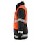 Refrigiwear Hi-Vis Insulated Jacket, 70% Nylon/30% Polyester, Orange/Navy, S 0342RTONSMLL2 - alternate 2