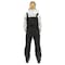 Refrigiwear Women's Bib Overalls, Quilted Ripstop, Black, M 0425RBLKMED - alternate 6