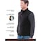 Refrigiwear Men's Insulated Softshell Vest, Zipper, Black, 5XL 0492RBLK5XL - alternate 2