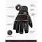 Refrigiwear Cold Protection Gloves, Synthetic Leather Palm, Tricot Lining, Black, L 0518RBLKLAR - alternate 2