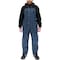 Refrigiwear Cooler Wear Bib Overalls, Ripstop Coated Nylon, Navy, S 0585RNAVSML - alternate 3