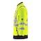 Refrigiwear Men's HI-Vis Insulated Softshell Jacket, 100% Polyester, Lime, S 0796RBLMSMLL2 - alternate 2