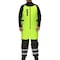 Refrigiwear Hi-Vis Bib Overalls, Polyester, Black/Lime, M 0797RBLMMEDL2 - alternate 4