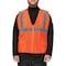 Refrigiwear Hivis Zipper Mesh Safety Vest Hv Orange Lar 0198RHVOLAR - alternate 3