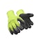 Refrigiwear Hi-Vis Cold Protection Gloves, Crinkle Latex Palm, Terry Lining, Lime, S 0308RHVLSML - alternate 1