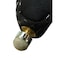 Refrigiwear Cold Protection Gloves, Synthetic Leather with Silicone Grip Palm, Tricot Lining, Black, L T679RBLKLAR - alternate 4