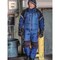 Refrigiwear Frostline Bib Overalls, Nylon, Black/Blue, S 7120RNBKSML - alternate 2